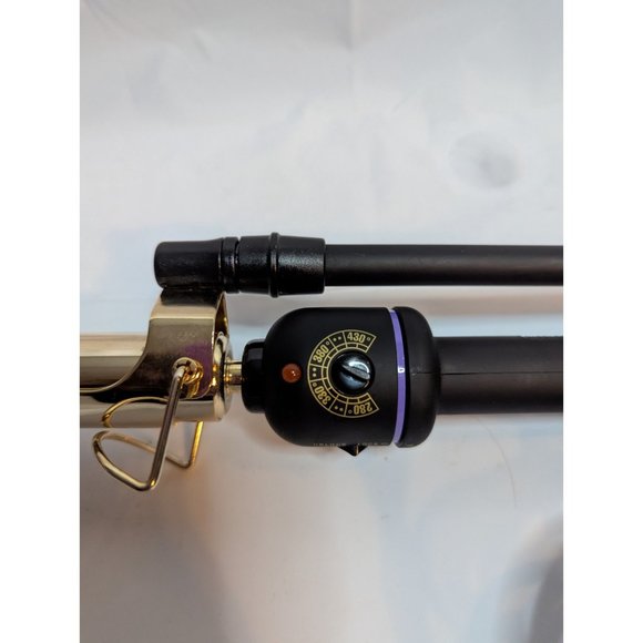 Hot Tools Pro 24K Gold Plated Curling Iron Wand Long Lasting Heat 1" 8' Cord - Picture 3 of 8